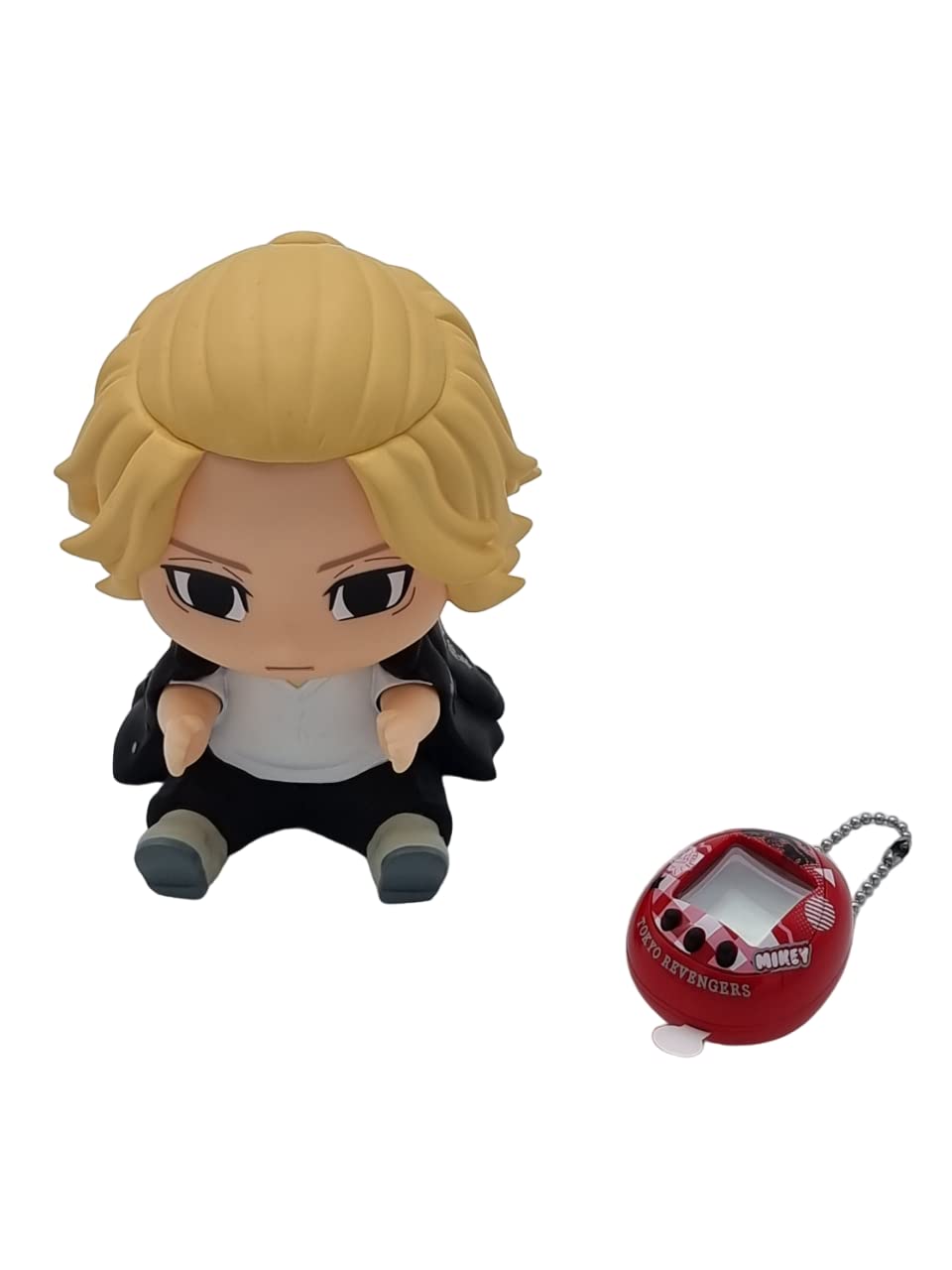 Figura Soporte Manjiro + Tamagotchi Hugmy Tokyo Revengers Figura Soporte Manjiro + Tamagotchi Hugmy Tokyo Revengers